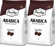 Кофе в зернах Paulig Arabica, 2 уп, 1 кг