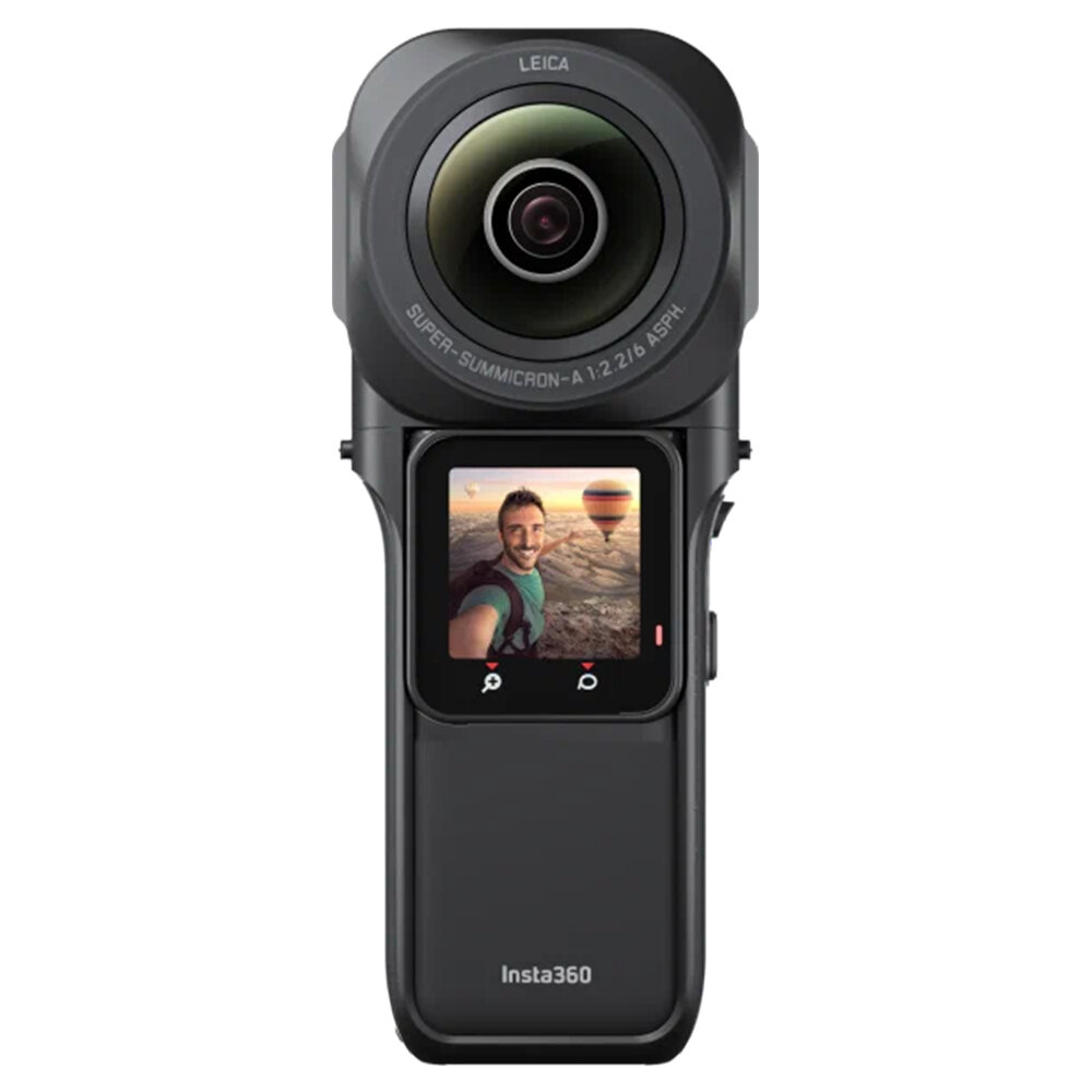 Экшн-камера Insta360 ONE RS 1-Inch 360, 21МП, 6144x3072, 1350 мА·ч, черный