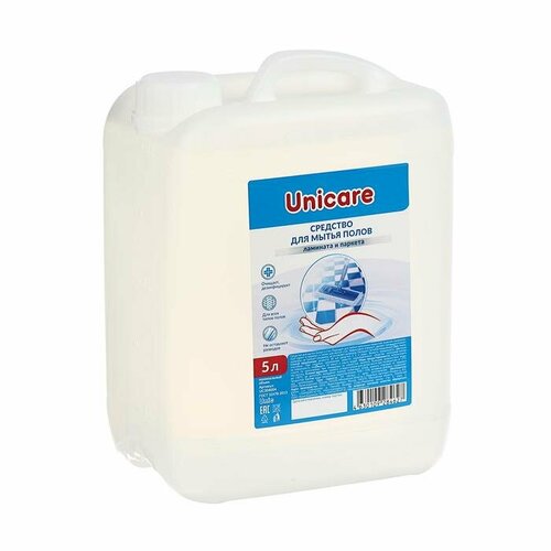 Средство для мытья полов Unic UNICARE, ПВХ, 5 л (UC304004)