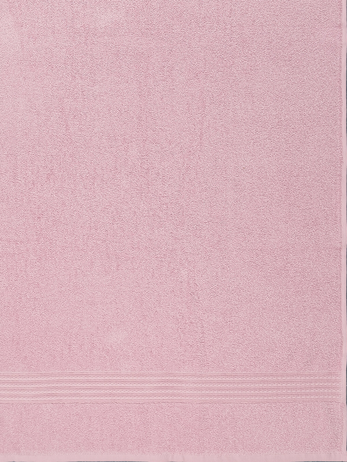 Полотенце махровое банное 70х130 см Розовый - фотография № 6