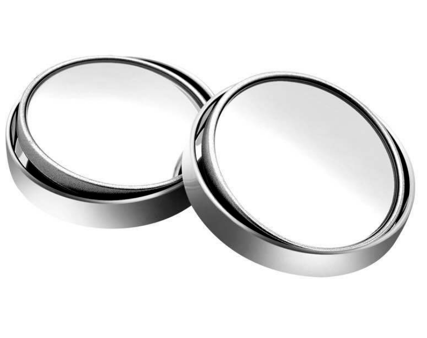 фото Зеркало мертвой зоны, с регулировкой, 5 см, 2шт, цвет серебристый