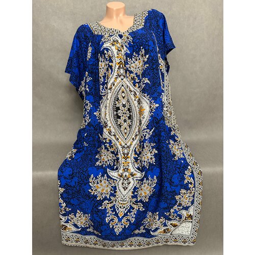 фото Платье размер 54-64, синий p.s.o plus shop online