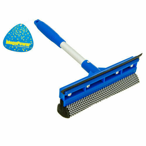 Щетка для мойки автомобиля 26см губка водосгон MEGAPOWER 345₽