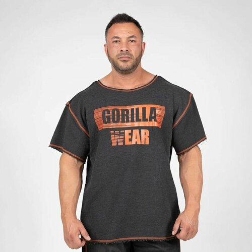 Футболка Gorilla Wear, размер L/XL, серый, оранжевый