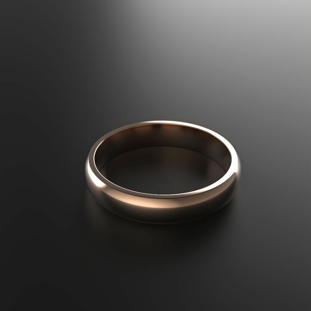 Кольцо обручальное Constantine Filatov обручальное кольцо, красное золото, 585 проба