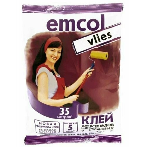 Клей для флизелиновых обоев Emcol Vlies 250 гр.