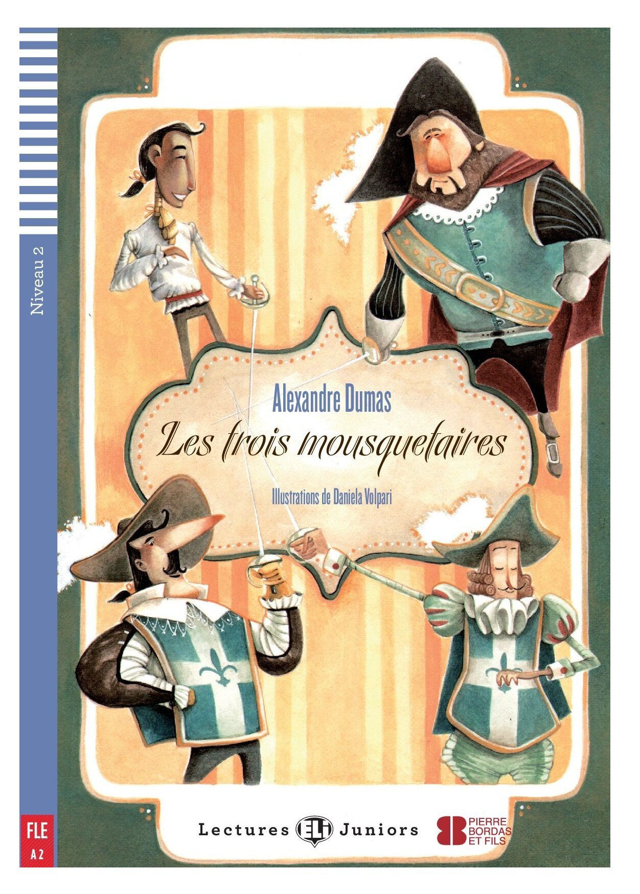 Les Trois Mousquetaires (Адаптированная книга на французском языке / Уровень A2)
