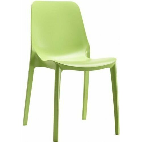 Стул пластиковый ReeHouse Ginevra Зеленый пластиковый стул для кухни scab design ginevra желтый
