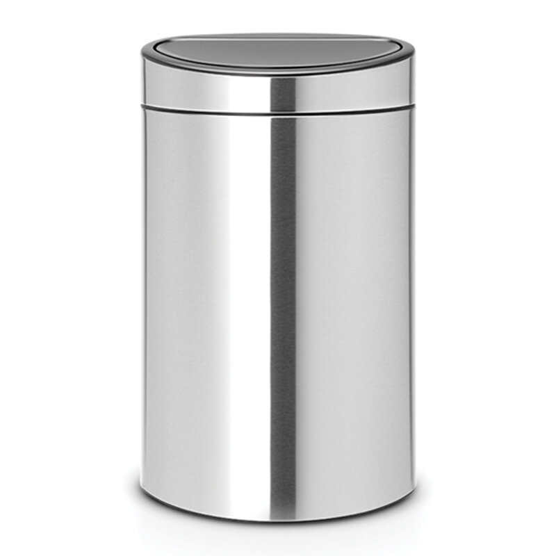 Мусорное ведро Brabantia Touch Bin New двухсекционное - фото №1