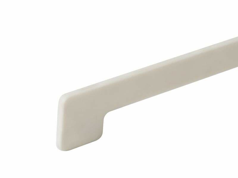 фото Накладка торцевая пластиковая 605x37 мм Werzalit белый (001)