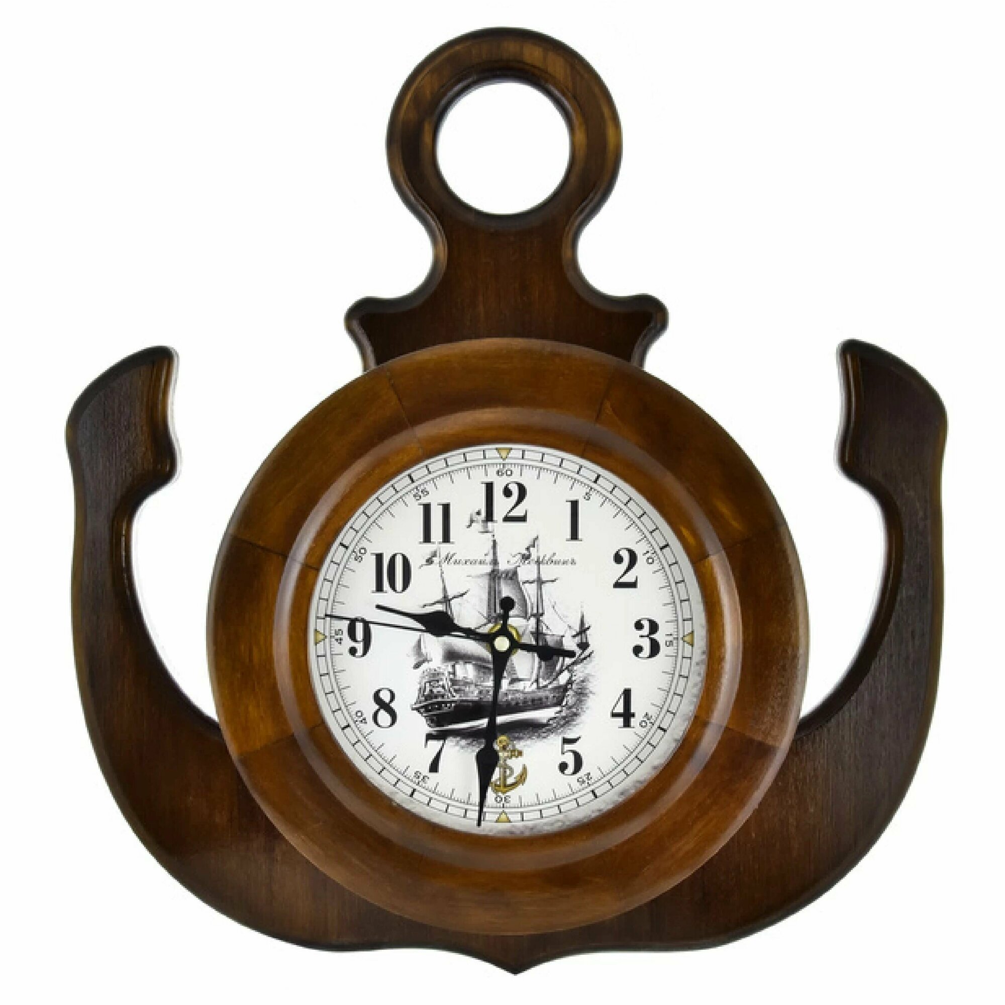 Михаил москвин 04868 Якорь настенные кварцевые часы в дизайне на морскую тему