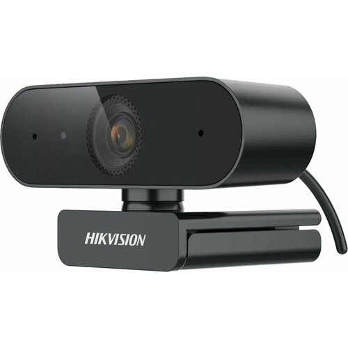 Камера Web Hikvision DS-U04 черный 4Mpix (2560x1440) USB2.0 с микрофоном камера web microsoft lifecam studio серебристый usb2 0 с микрофоном