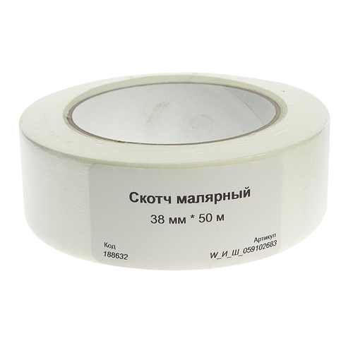 Скотч малярный 38ммх50м TECHROLL