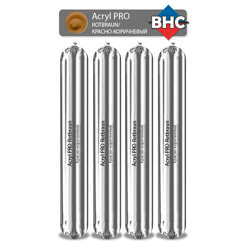 Акриловый герметик BHC ACRYL PRO ROTBRAUN 600 ML