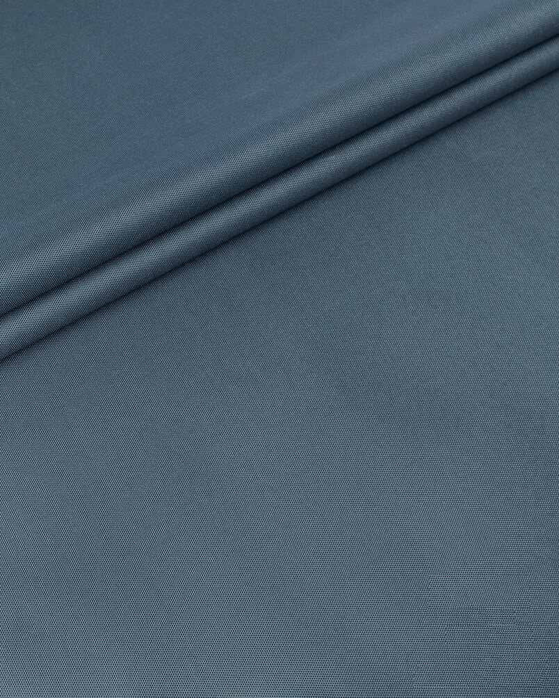 Ткань Оксфорд 600D PU. Цвет серо-голубой. Готовый отрез 1х1,5 метра. Влагоотталкивающая, ветрозащитная, уличная.