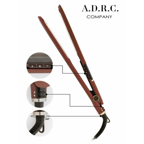 Профессиональный выпрямитель для волос Щипцы утяжок для выпрямления и Плойка утюжок для завивки волос выпрямитель для локоновкерамические лезвия 174900₽