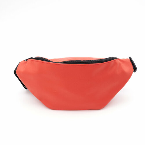 фото Сумка поясная tina bolotina, фактура гладкая, коралловый