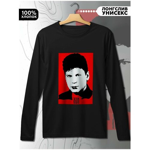 фото Лонгслив hypnotica, размер l, черный