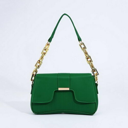 фото Сумка мессенджер сима-ленд, зеленый