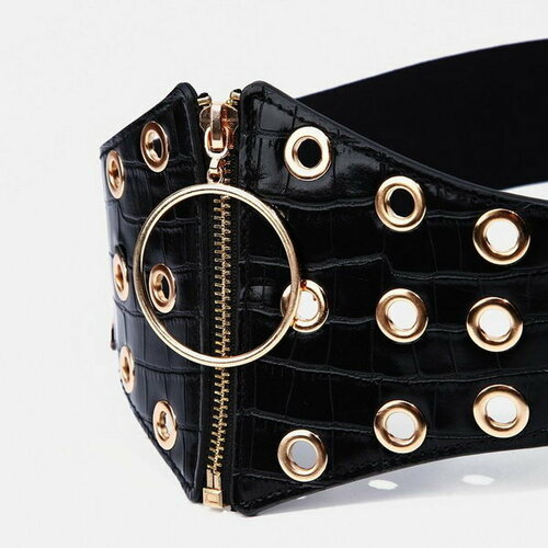 фото Ремень сима-ленд, размер 69, черный сима-лэнд