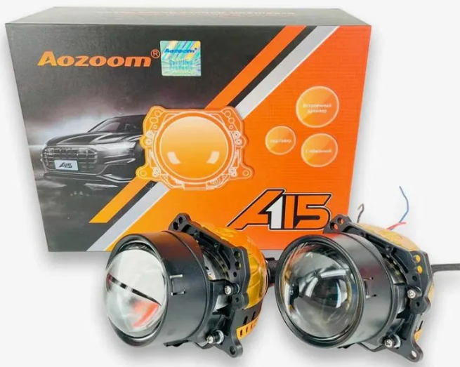 Светодиодные линзы Aozoom A15 2022 4300K (2шт)