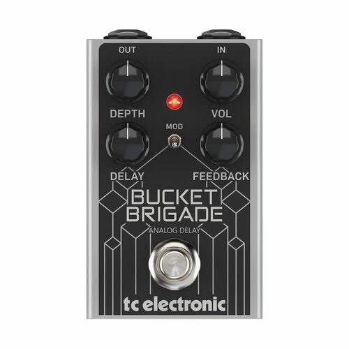 педаль эффектов гитарная saphue analog delay Педаль эффектов TC Electronic Bucket Brigade Analog Delay