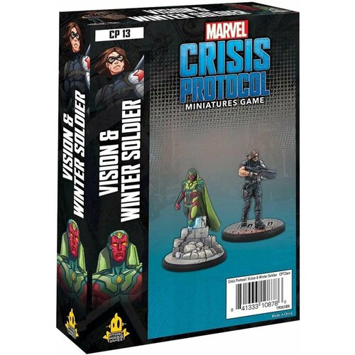 Настольная игра MARVEL Crisis Protocol: VISION & WINTER SOLDIER Набор Персонажа