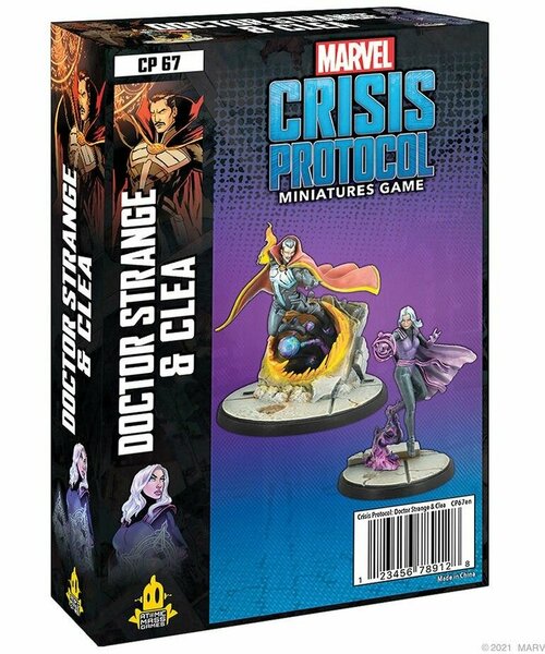 Настольная игра MARVEL CRISIS PROTOCOL DOCTOR STRANGE & CLEA EN