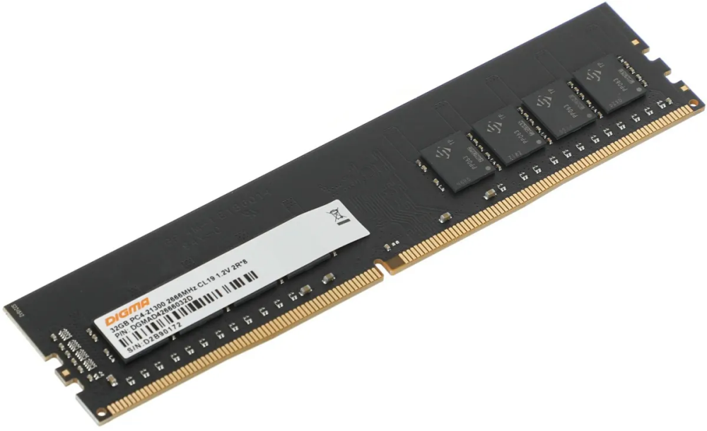 Оперативная память 32Gb DDR4 2666MHz Digma (DGMAD42666032D)