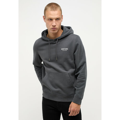 фото Худи mustang, размер m, серый
