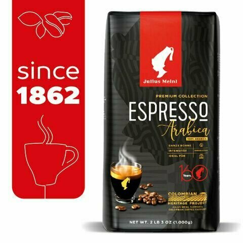 Кофе в зернах 1 кг Julius Meinl "Espresso Arabica Premium Collection" арабика 100%, 1 шт