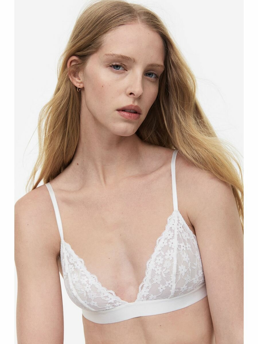 Бюстгальтер H&M, размер XL, белый