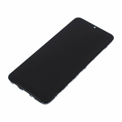 Дисплей для Samsung A035 Galaxy A03 (в сборе с тачскрином) в рамке, черный, AAA дисплей для телефонов samsung galaxy a03 core a032f в сборе с тачскрином черный 1 шт