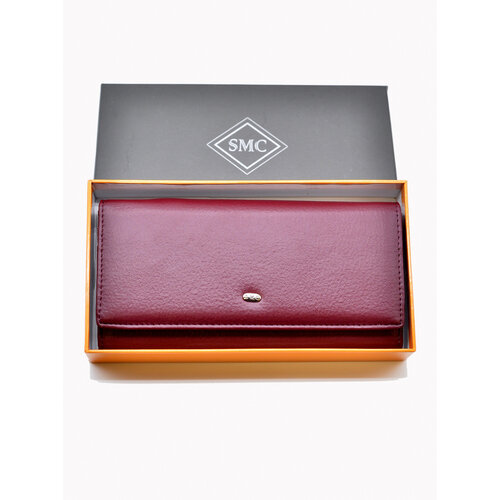 фото Кошелек 175, фактура гладкая, матовая, бордовый limi store