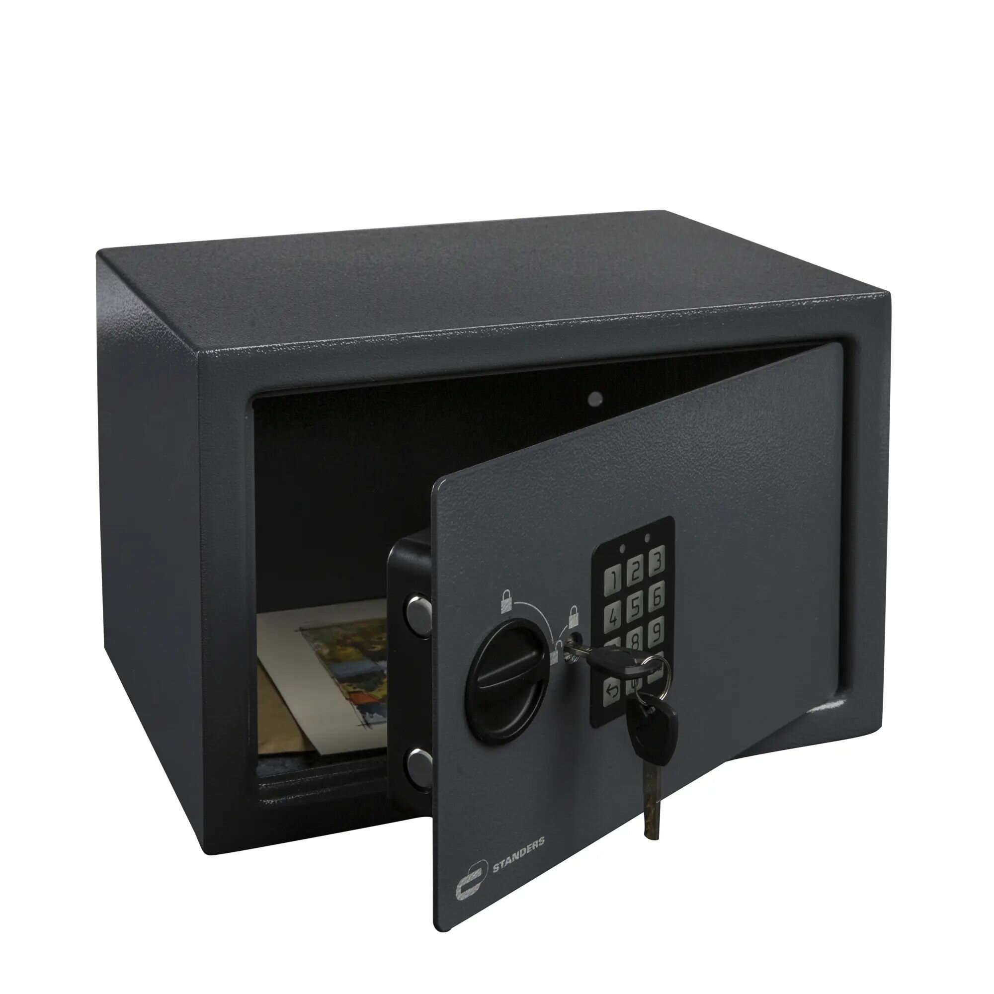 фото Сейф Standers 15/16 л, электронный замок, 35x23x25 см, сталь