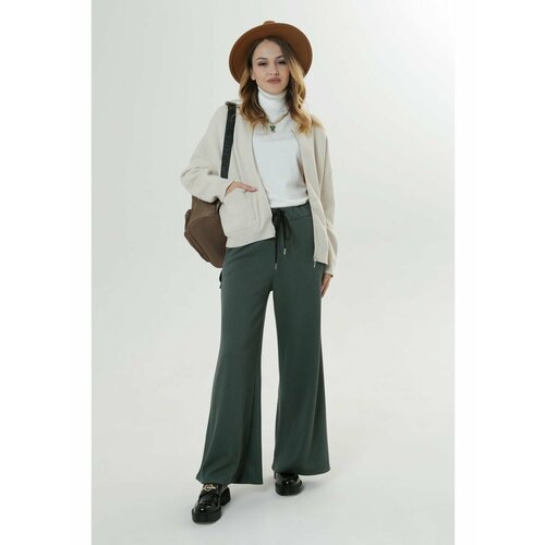 фото Брюки soda, размер l, зеленый