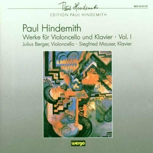 AUDIO CD Hindemith, Paul - Werke fur Cello und Klavier I. Berger, J./ Mauser, S. 1 CD