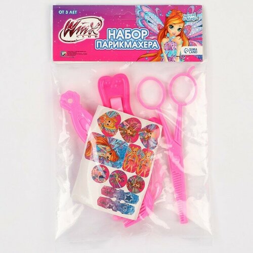 Набор парикмахера Стильные прически Феи Винкс WINX комплект из 18 шт 2337₽