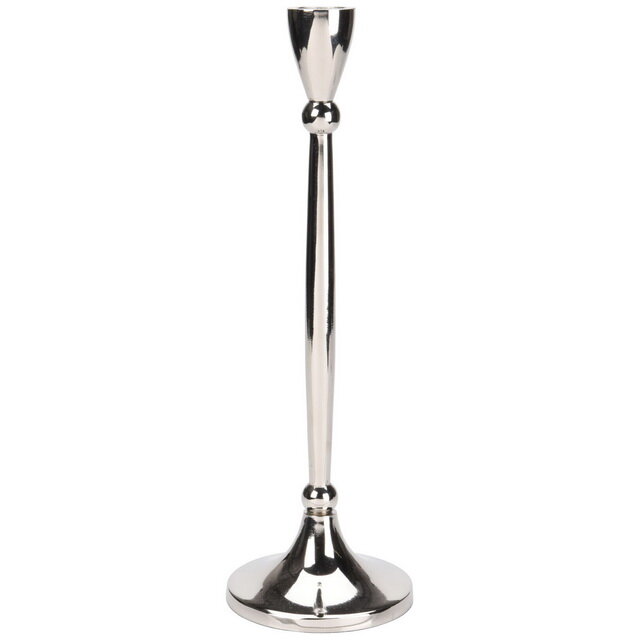 фото Koopman Металлический подсвечник Antonio 27 см серебряный A98806530