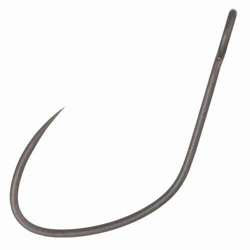 Крючок одинарный Vanfook Spoon Expert Hook Medium Wire SP-31F Fusso Black #8 (16шт) для рыбалки на щуку, судака, окуня