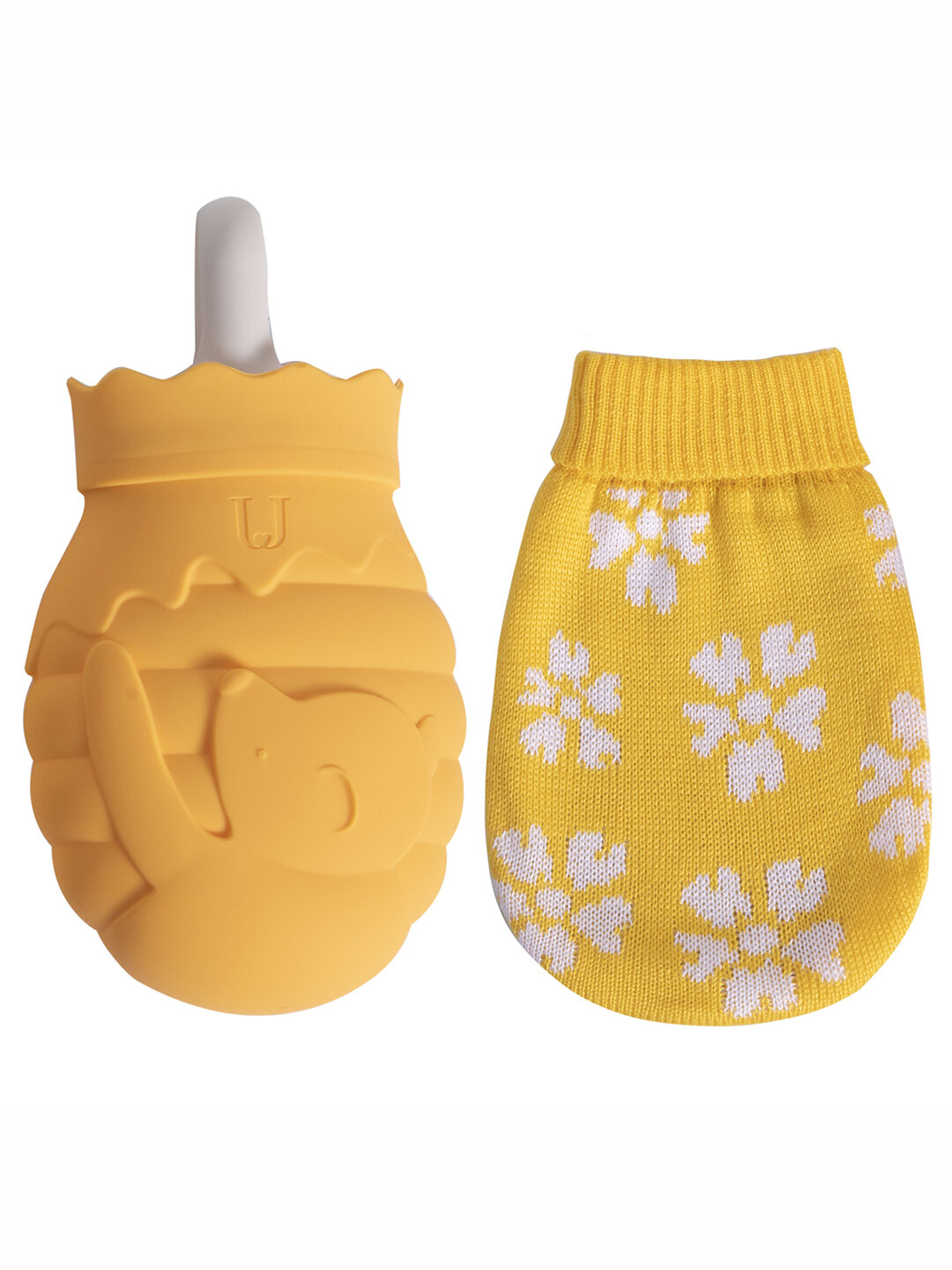 Силиконовая грелка Jordan Judy Bear Hot Water Bottle Size S Yellow (WD0032-S)