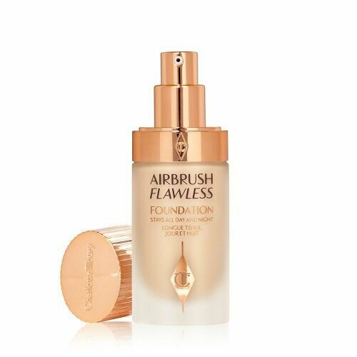 фото Charlotte tilbury тональная основа airbrush flawless foundation (4 warm) 30 мл