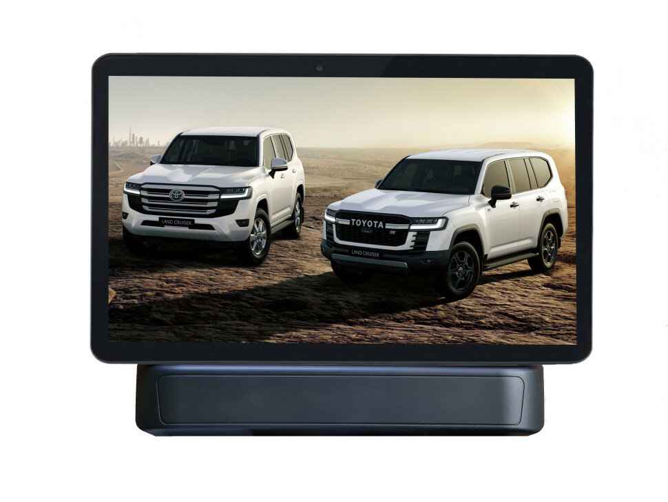 Навесной монитор ERGO LC300 beige на Android для Toyota LC300/Lexus LX NEW