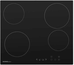Электрическая варочная панель HOMSAIR HV64BK, электрическая, независимая, черный