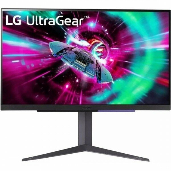 Lg Монитор LCD LG 27" 27GR93U-B UltraGear черный {IPS 3840x2190 144Hz 1ms 400cd 2xHDMI DisplayPort HDR10 DisplayHDR400 USB} 27gr93u-b. aruz