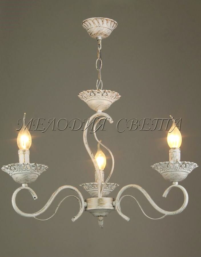 фото Подвесная люстра P8440-3 WT+GD 000024853