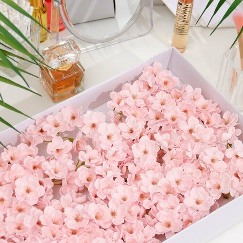 Цветы сакуры мыльные розовые, набор 50 шт 1 шт розовые цветы сакуры