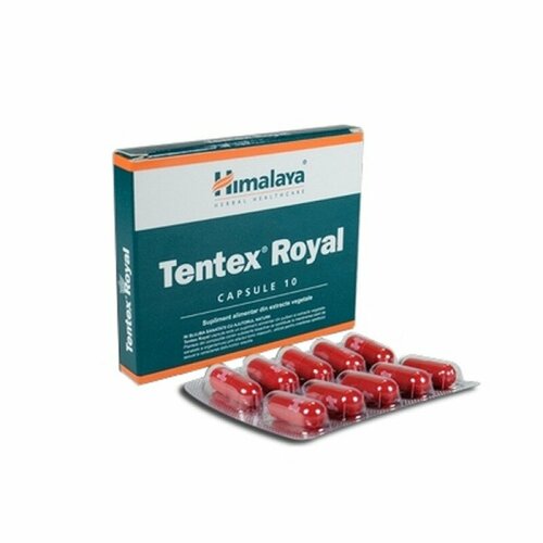 Тентекс Роял марки Гималая (Tentex Royal Himalaya), 10 капсул