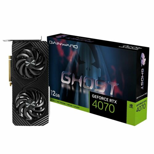 Видеокарта Gainward RTX4070 GHOST 12GB GDDR6X 192bit 3-DP HDMI 7644000₽