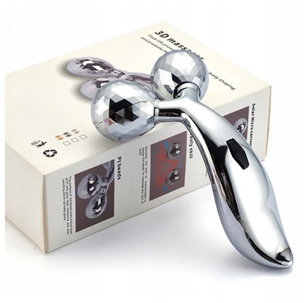 Лифтинговый роликовый массажер для лица и тела 3D Massager — фото 1
